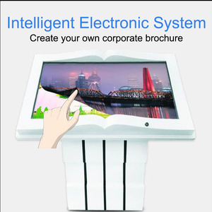 43 ''hình dạng cuốn sách miễn phí đứng LED/<span class=keywords><strong>LCD</strong></span> hiển thị màn hình cảm ứng tương tác truy vấn kiosk PC hệ thống quảng cáo hiển thị kỹ thuật số - Product Image 2