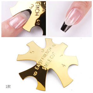 Coupe-ongles professionnel en acier inoxydable pour extension d'ongles, forme V plate japonaise colorée, pour salon de manucure, facile à utiliser pour la pose de faux ongles français - Product Image 4