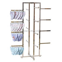 Présentoir pliable et polyvalent pour la lingerie, les vêtements, les chaussettes et les maillots de bain pour enfants.