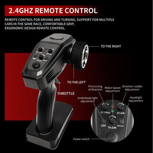 Voiture tout-terrain professionnelle à grande vitesse SMRC 1:14 à l'échelle réelle, Big Foot, 2 canaux, prête à rouler, véhicule RC tout-terrain - Product Image 5