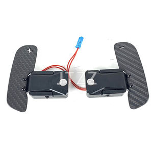 Palettes de Changement de Vitesse Magnétiques en Fibre de Carbone pour <span class=keywords><strong>Volant</strong></span> BMW Série G G20 G21 G22 G23 G26 G80 G81 G82 Accessoires Auto Intérieur de Voiture - Product Image 2