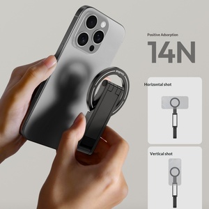 Support de téléphone magnétique multifonctionnel rotatif et pliable, trépied de bureau, perche à selfie portable, support de photographie - Product Image 4