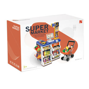 2024 jouets de supermarché avec scanner électrique, <span class=keywords><strong>caisse</strong></span> <span class=keywords><strong>enregistreuse</strong></span> 60 pièces pour enfants Shantou jouets pour filles meilleur cadeau - Product Image 4