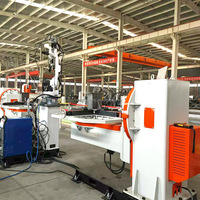 Système de soudage robotisé Raintech sans soudeur, vision 3D, pour le soudage de tubes carrés, de tubes ronds et de structures en acier.