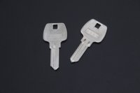 Clé vierge en fer de type S personnalisée, facile à tailler, hauteur 52,3 mm, fournie par l'usine, pour machine à tailler les clés, vente en gros