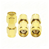 Adaptateur coaxial RF 50 Ohm à faible perte, connecteur SMA mâle vers RP-SMA (RPSMA) mâle/femelle, coupleur SMA mâle pour antenne radio WiFi HT