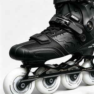 Patins à roulettes en fibre de carbone pour adultes, slalom professionnel, roues en PU, cadre CNC, chaussures de roller - Product Image 4