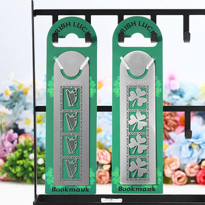 Marcapáginas personalizado, 4 diseños de aleación de Zinc, marcapáginas de Metal, grabado en plata, 2d, gran detalle, marcapáginas de corte para libros con embalaje - Product Image 3