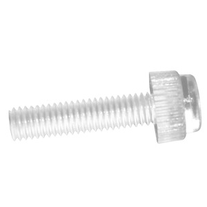 Tornillos Transparentes de PC Bocosite M3 M8 de Cabeza Redonda Ranurada y Moleteada para Fabricación de Dispositivos Médicos - Product Image 1