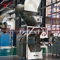 Mesin Pembuat Strip Daging Cold Forming Extruder dengan Sistem Pencampuran dan Pengumpanan Terintegrasi untuk Pengolahan dan Pembentukan Makanan Anjing dan Kucing