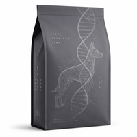 Sacs d'emballage personnalisés pour aliments pour animaux de compagnie de 1 kg, 2 kg, 5 kg, 10 kg, pochettes verticales avec fermeture éclair en plastique de qualité alimentaire pour aliments secs pour chiens et chats, OEM