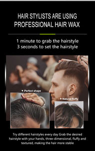 Vente en gros d'Argan Organique Naturel Brillant Olive Mat Pâte à <span class=keywords><strong>modeler</strong></span> Femme Vague Contrôle des Bord Hommes Salon Forte Gel Coiffant Cire pour les Cheveux - Product Image 6