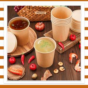 Bol de soupe personnalisable en gros, bol à salade, bol à dessert, emballage alimentaire à emporter - Product Image 3