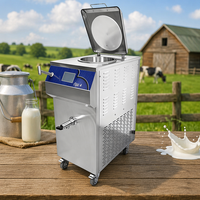 Pasteurisateur et refroidisseur de lait Yourtime 32L / Homogénéisateur professionnel de gelato, prix usine pour la crème glacée