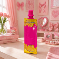 Nouveautés - Boîtes cadeaux en carton magnétique en acier dur Pink Pussycat Honey Miel - Emballages Rhino VVIP - Boîtes UV Pink Pussycat