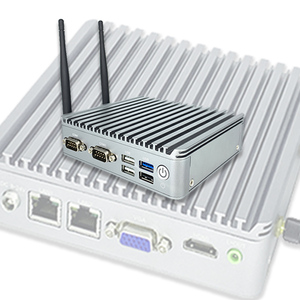 All'ingrosso industriale Embedded HD VGA Computer Fanless Mini PC Quad Core 2lan J1900 processore Mini scatola PC - Product Image 6