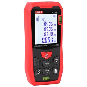 เครื่องวัดระยะเลเซอร์ UNI-T รุ่น LM70A เครื่องวัดระยะแบบเทป เครื่องมือวัดระยะ เครื่องมือวัดขนาด - Product Image 5