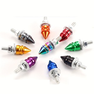 Tornillo para matrícula serie Pagoda, rosca M6, universal para todos los modelos de coches, piezas de modificación exterior - Product Image 1