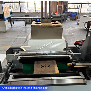 반자동 고급 경질 골판지 상자 제조기 향수 신발 선물 전화 상자 성형기 - Product Image 4