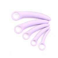 Ensemble de 5 pièces d'entraînement anal en silicone sûr pour le corps, étanche, avec baguettes pélviennes, bouchons anaux, ventouse puissante et forme ergonomique conique