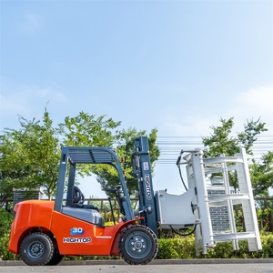 Chariot élévateur contrepoids diesel HIGHTOP HT-CPCD30 3 tonnes, capacité de charge 3000 kg, hauteur de levage 3 m, <span class=keywords><strong>norme</strong></span> d'émission Euro 5 - Product Image 4