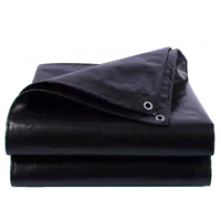 Bâche en PE 120 g/m², toile imperméable résistante, rouleau de 4 m de large, bâches en plastique pour couverture de tente