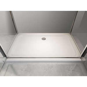 LANERI Italia Puerta Abatible Saloon + 2 Lados Fijos Cabina Ducha 6mm Cromo 72,5-75 + Saloon 87-90 - Product Image 3