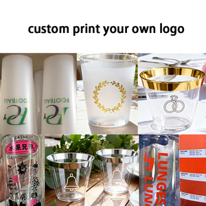 Bicchieri Riutilizzabili in Plastica PP Opaca da 350ml, 9oz, 12oz, 16oz, Personalizzabili <span class=keywords><strong>con</strong></span> Logo e Nome, per Matrimoni e Feste - Product Image 6