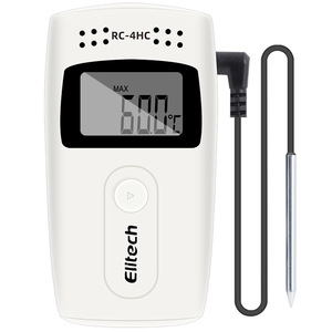 Registrador de Datos de Temperatura Elitech RC-4HC con Pantalla LCD, de -40 a 85°C, de un Solo Canal, para Almacenes, Invernaderos, Cadena de Frío Farmacéutica - Product Image 1