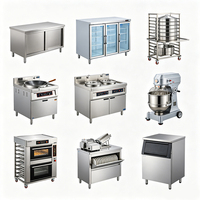 Peralatan Dapur Komersial Stainless Steel Set Lengkap Peralatan Dapur untuk Restoran Dengan Harga