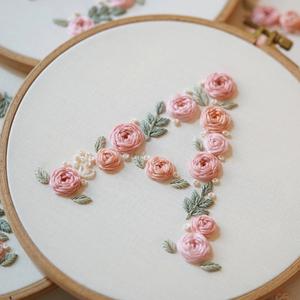 Coffret cadeau d'affaires personnalisé, broderie d'art aux fleurs sauvages écologiques avec cadre <span class=keywords><strong>en</strong></span> polyester, décoration murale botanique - Product Image 6