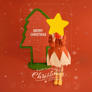 Tema de vacaciones de Navidad árbol de Navidad giratorio de madera decoración del hogar Accesorios de fotografía - Product Image 2