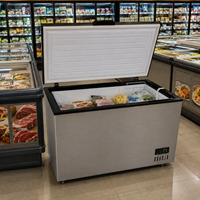 Réfrigérateurs à congélateur supérieur, armoires à glace, réfrigérateurs horizontaux commerciaux, congélateurs coffres profonds de grande capacité