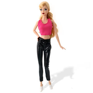 Комплект из 6 предметов, 11 Дюймов, 30 см, сменная Одежда для куклы, кожаная куртка, брюки, юбка, оптовая продажа - Product Image 2