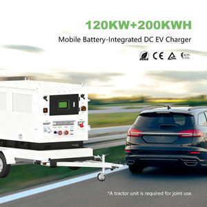 Vente Flash : Chargeur Rapide DC <span class=keywords><strong>Commercial</strong></span> Portable et Mobile CCS2 120 kW, Station de Recharge Mobile pour Véhicules Électriques avec Stockage d'Énergie 200 kWh et Batterie - Product Image 5