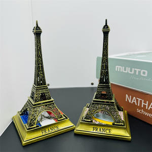 Dekorasi Rumah Menara Eiffel <span class=keywords><strong>Paris</strong></span>, Hiasan Kamar, Ornamen Kreatif, Kerajinan Logam, Suvenir Turis - Product Image 4
