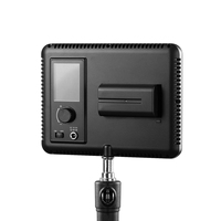 Lampe LED ultra-mince WY-160C à lumière continue pour studio vidéo P120C 3300K~5600K, luminosité 13W DC4.5-16V pour caméra DV et caméscope