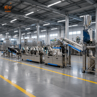 Machine d'emballage automatique de nouilles fraîches, machine commerciale automatique de fabrication de nouilles ramen fraîches