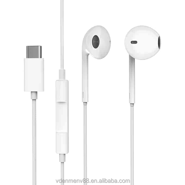 VDENMENV High-Quality Wired Earphones with Type-C Connector - Factory Wholesale Price