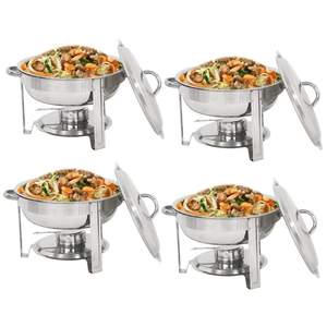 <b>Electric</b> Stainless Steel <b>Food</b> <b>Warmer</b> Catering Chafing Dishes - Product Image 4