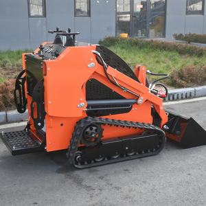 Мини-погрузчик на гусеничном ходу с гидравлическим приводом и резиновыми гусеницами, сертифицированный EPA CE - Product Image 1