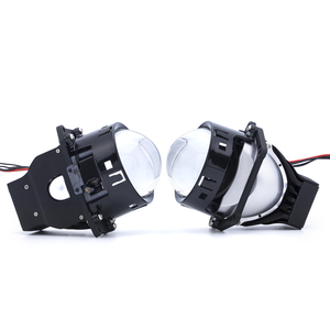 Lentille de projecteur bi-LED de 3 pouces pour voiture, faisceau lumineux de qualité supérieure, sans perte, faisceau de croisement et de route - Product Image 3