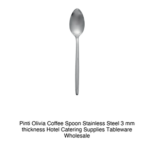 Pinti Olivia <b>Coffee</b> <b>Spoon</b> 18/10 Stainless Steel, 3 mm Thick Pintinox - Product Image 2