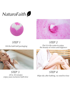 Tắm Sang Trọng Nguồn Cung Cấp Tùy Chỉnh Handmade Tắm Bom Xà Phòng Hữu Cơ Hỗn Hợp Màu Sắc Tự Nhiên Móng Chân Bong Bóng Tắm Bom Cho Vui - Product Image 4