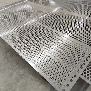 Tôle perforée hexagonale/ronde en acier inoxydable et alliage d'aluminium de haute qualité, durable - Product Image 4