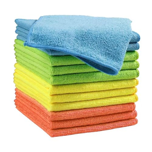 Serviettes de nettoyage efficaces, lavables, absorbantes, réutilisables, en microfibre pour la cuisine, les vaisselles, serviettes antibactériennes en microfibre - Product Image 1