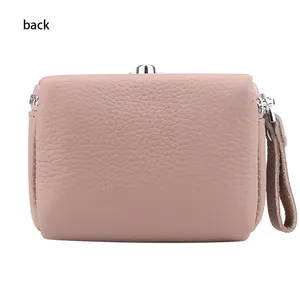 กระเป๋าใส่เหรียญน่ารัก AndoBag สำหรับผู้หญิง, กระเป๋าสตางค์ขนาดเล็กพกพาสะดวก ทำจากหนังแท้, กระเป๋าเก็บของเรียบง่ายทันสมัย รุ่น 1818 - Product Image 3