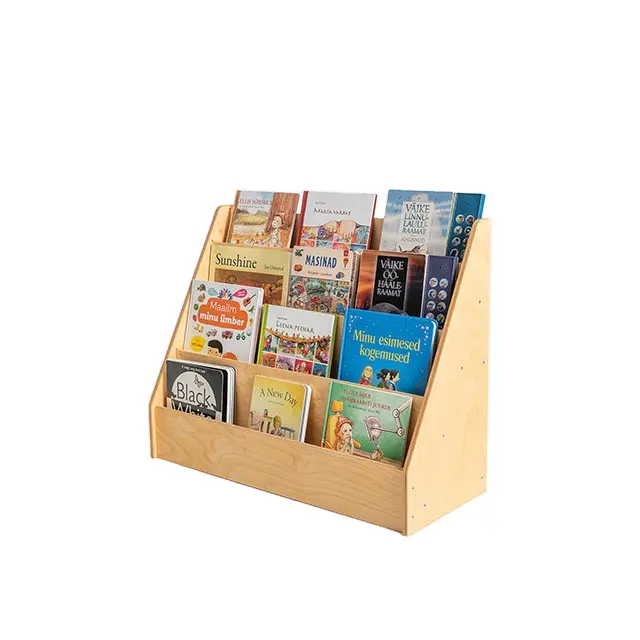 Houten Boekenplank Voor Kids Montessori Meubels Kids Houten Boek Plank Te Koop