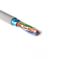 Cable Ethernet aprobado por CPR, Cat6a, Cat7, Cat8, Cable de red para datos de ordenador, CCA, Cat 5e,cat 5e, 4 pares de giro, 24AWG, Utp,cat5
