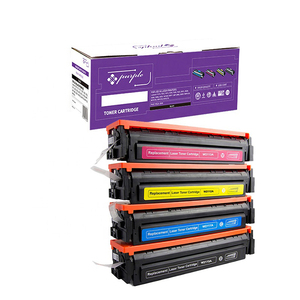 Compatible con el juego de cartuchos de tóner HP 206A CON CHIP <span class=keywords><strong>W2110A</strong></span> W2111A W2112A W2113A para HP COLOR LASERJET PRO M255DW - Product Image 6